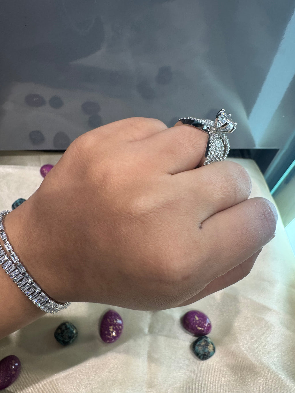 Chrysalis Crown Ring