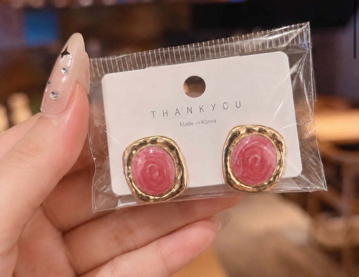 Marble Enamel Studs