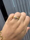 Lilac Spark Ring