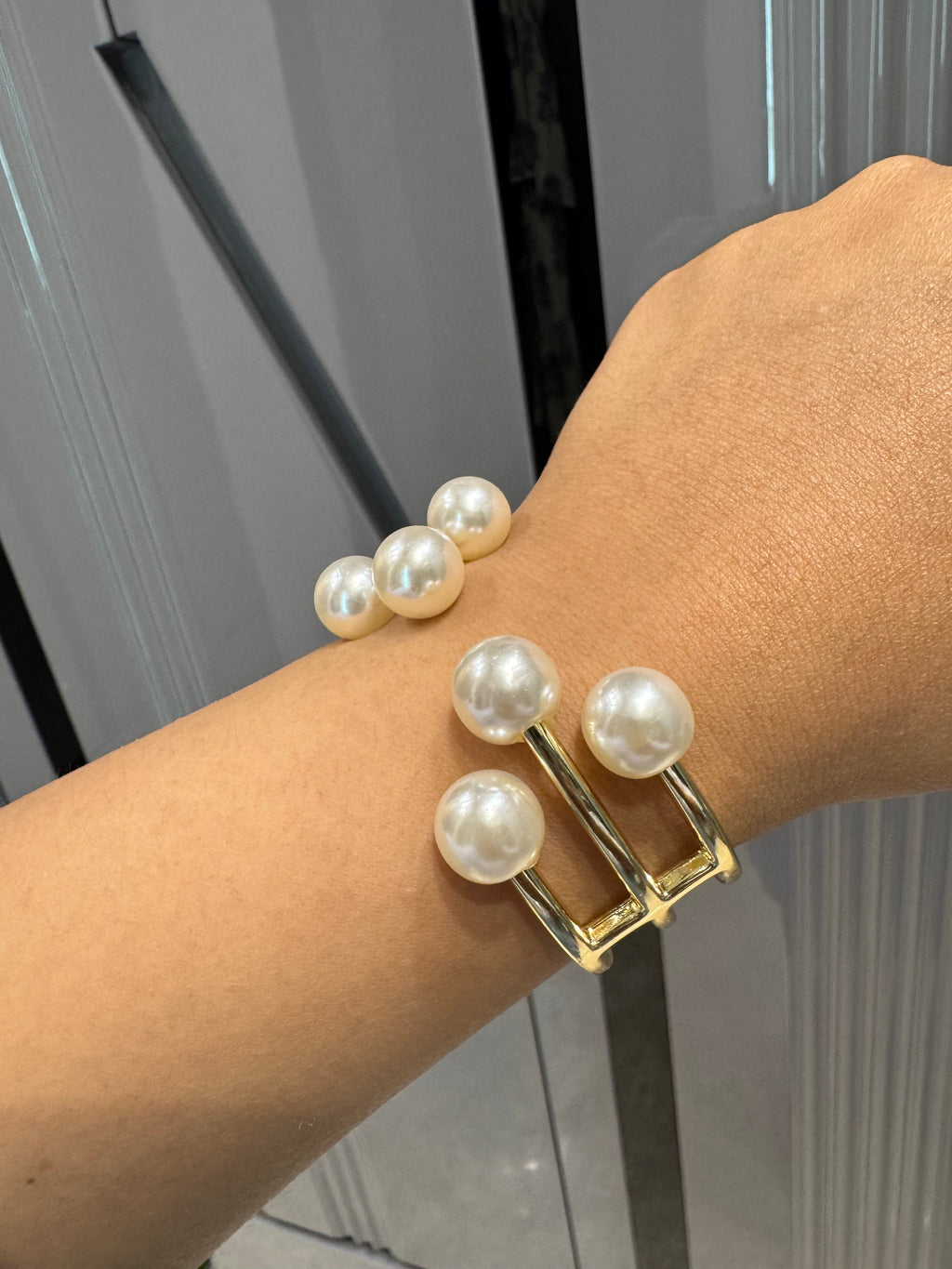 Pearl Trinity Cuff