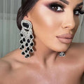 Zarelle Black Onyx Chandelier Earrings