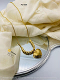 Golden Beaded Heart