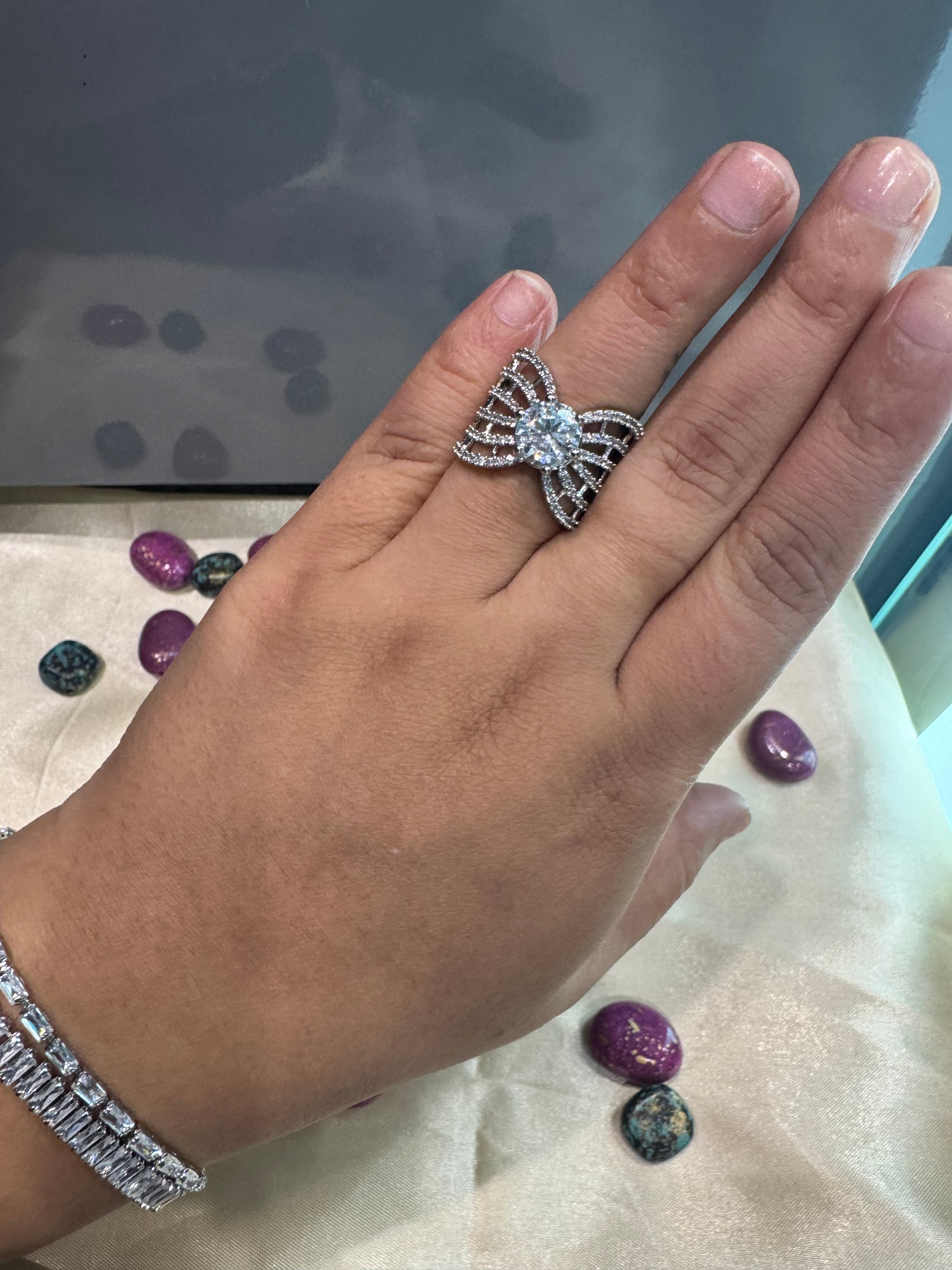 Chrysalis Crown Ring