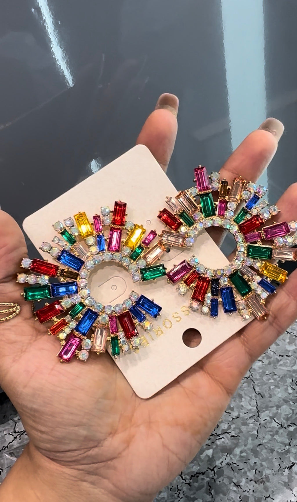 Color Bomb Party Earrings