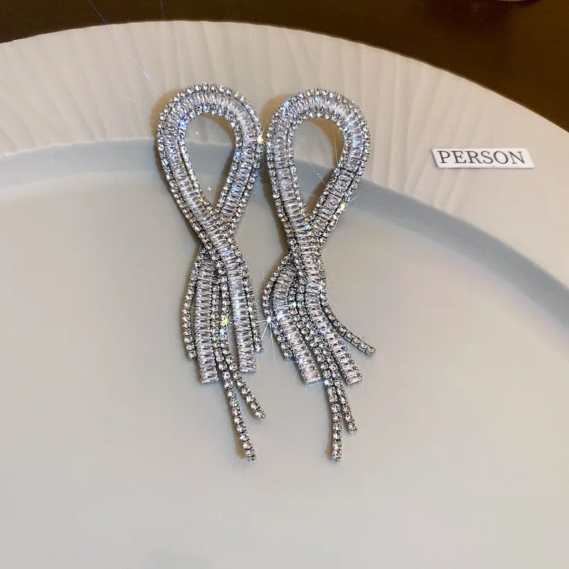 Rhea Rhinestone Earrings