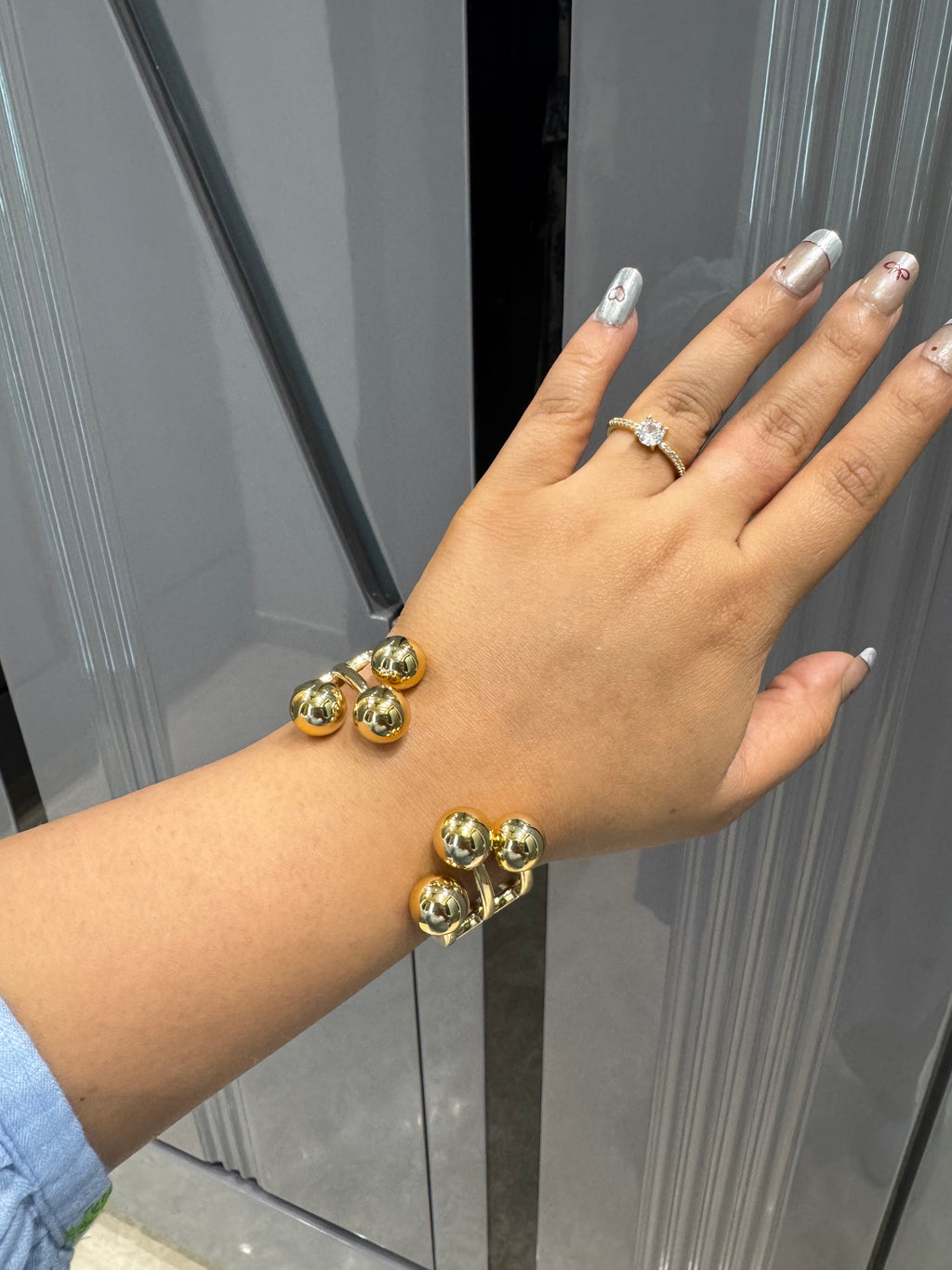 Trinity Gold Cuff