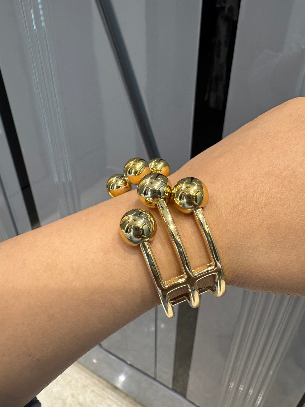 Trinity Gold Cuff