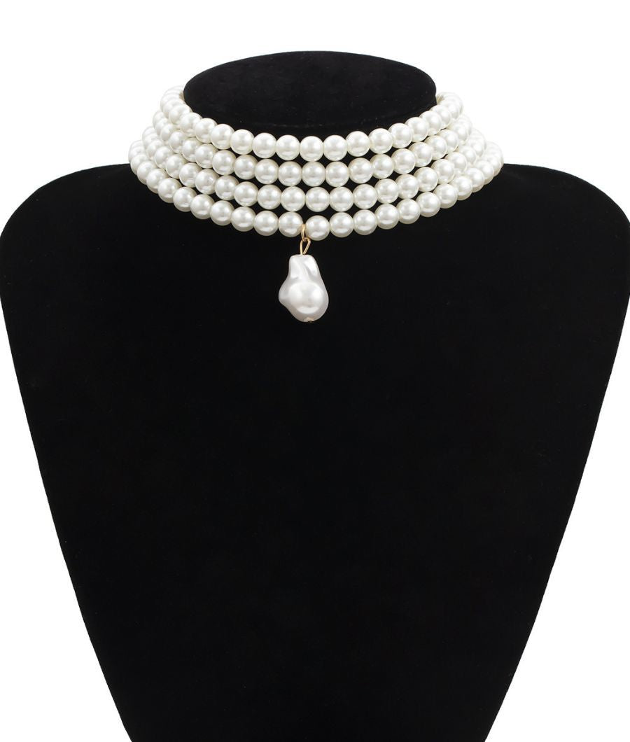 Pearl Veil Choker
