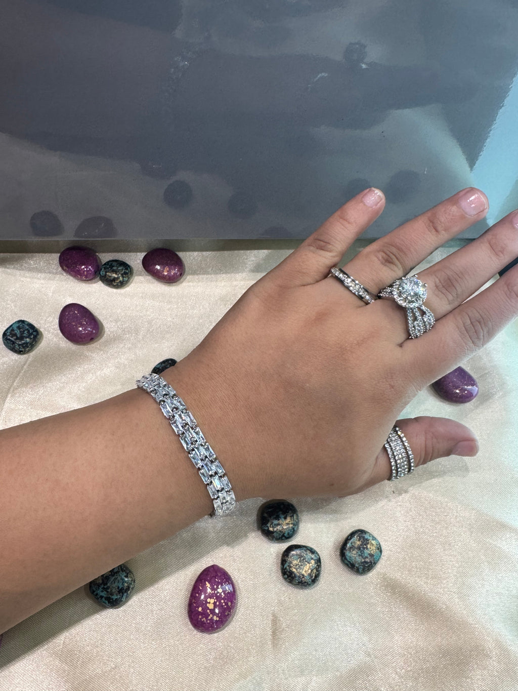 Opalia Tennis Bracelet
