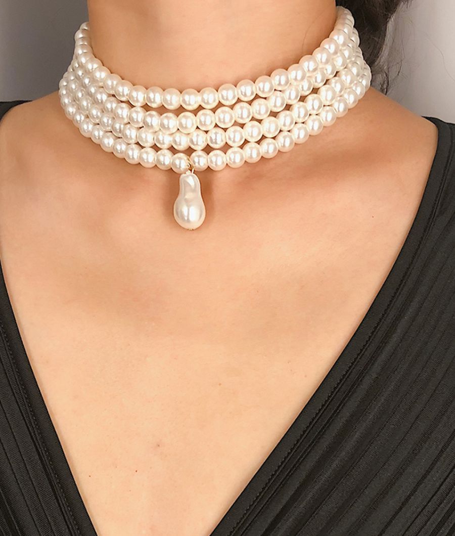 Pearl Veil Choker