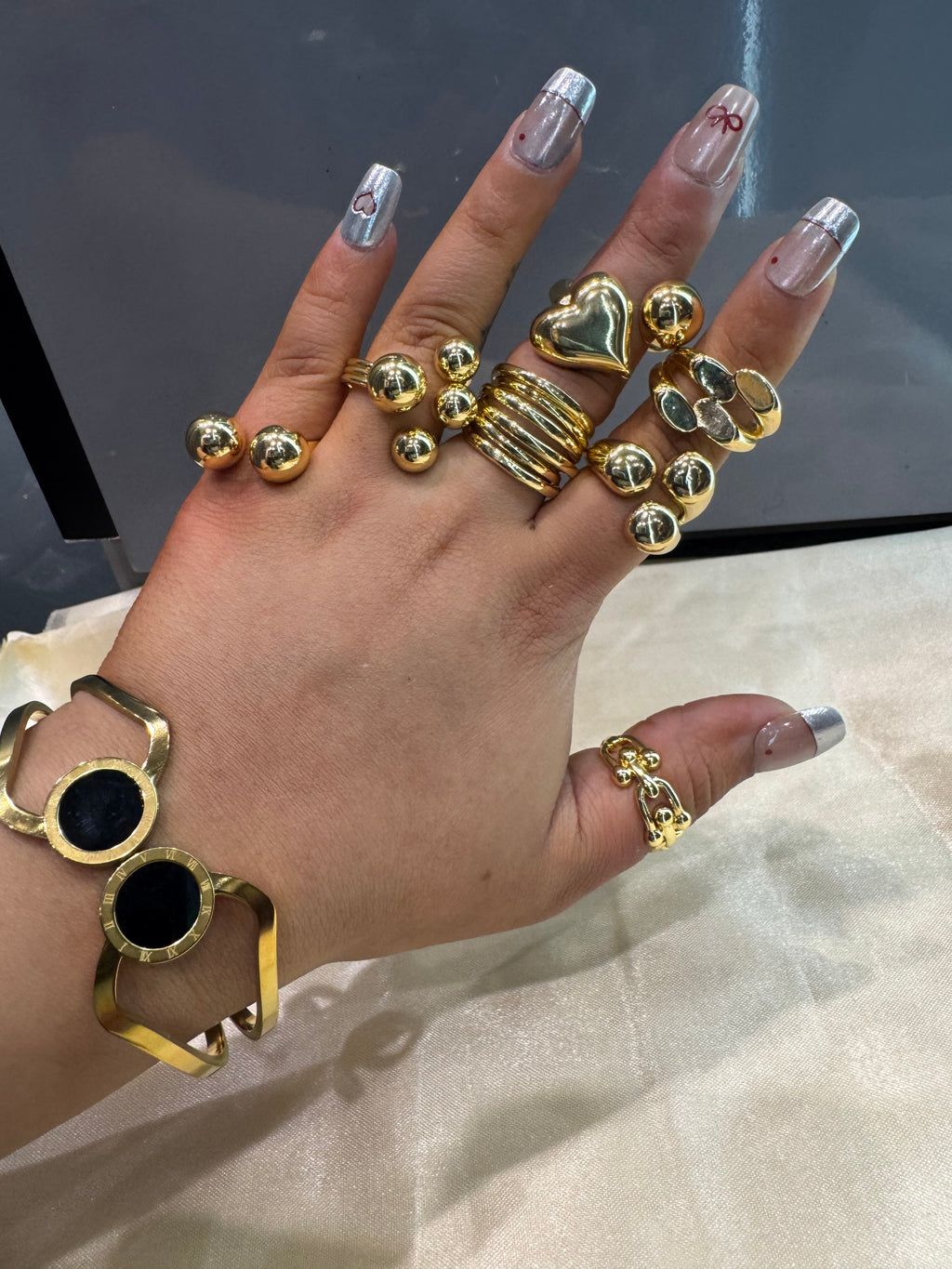 Trinity Pearl Ring