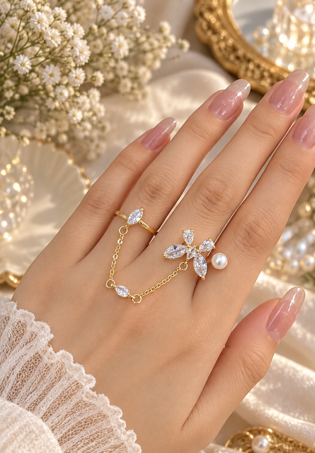Petite Blossom Ring