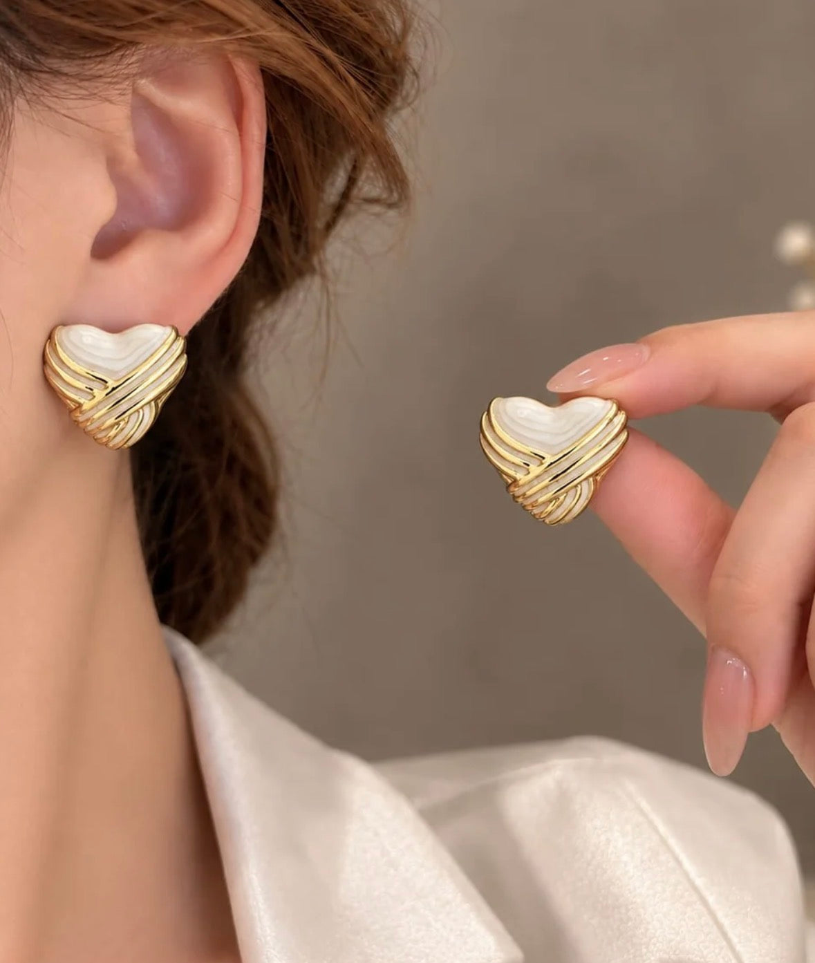 Enamel Heart