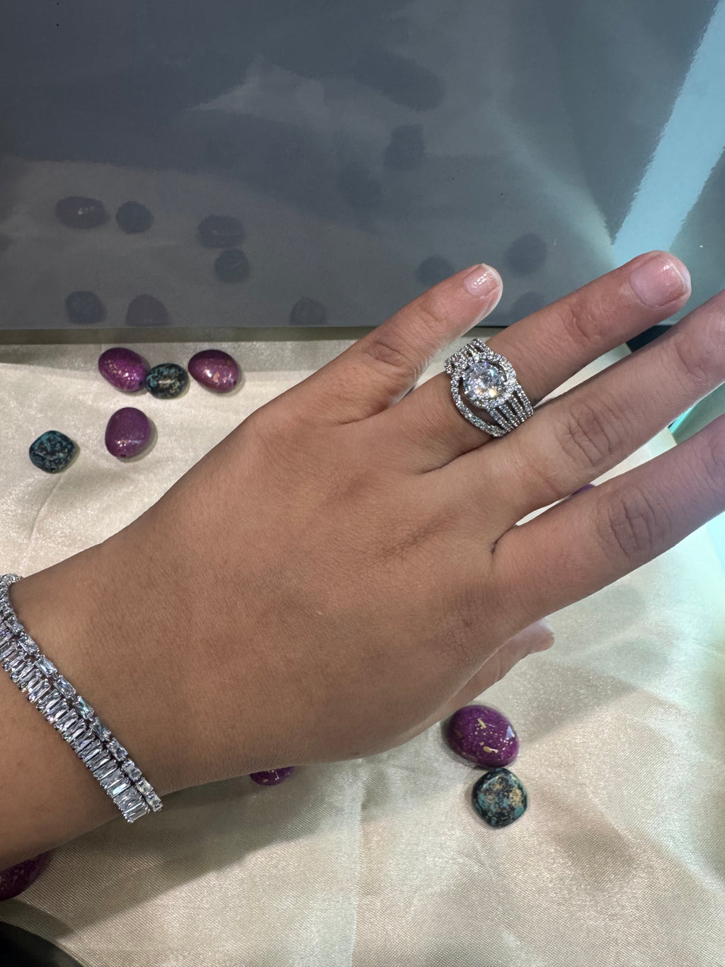 Lattice Luxe Ring