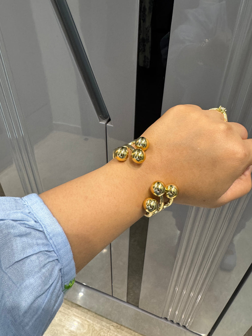 Trinity Gold Cuff