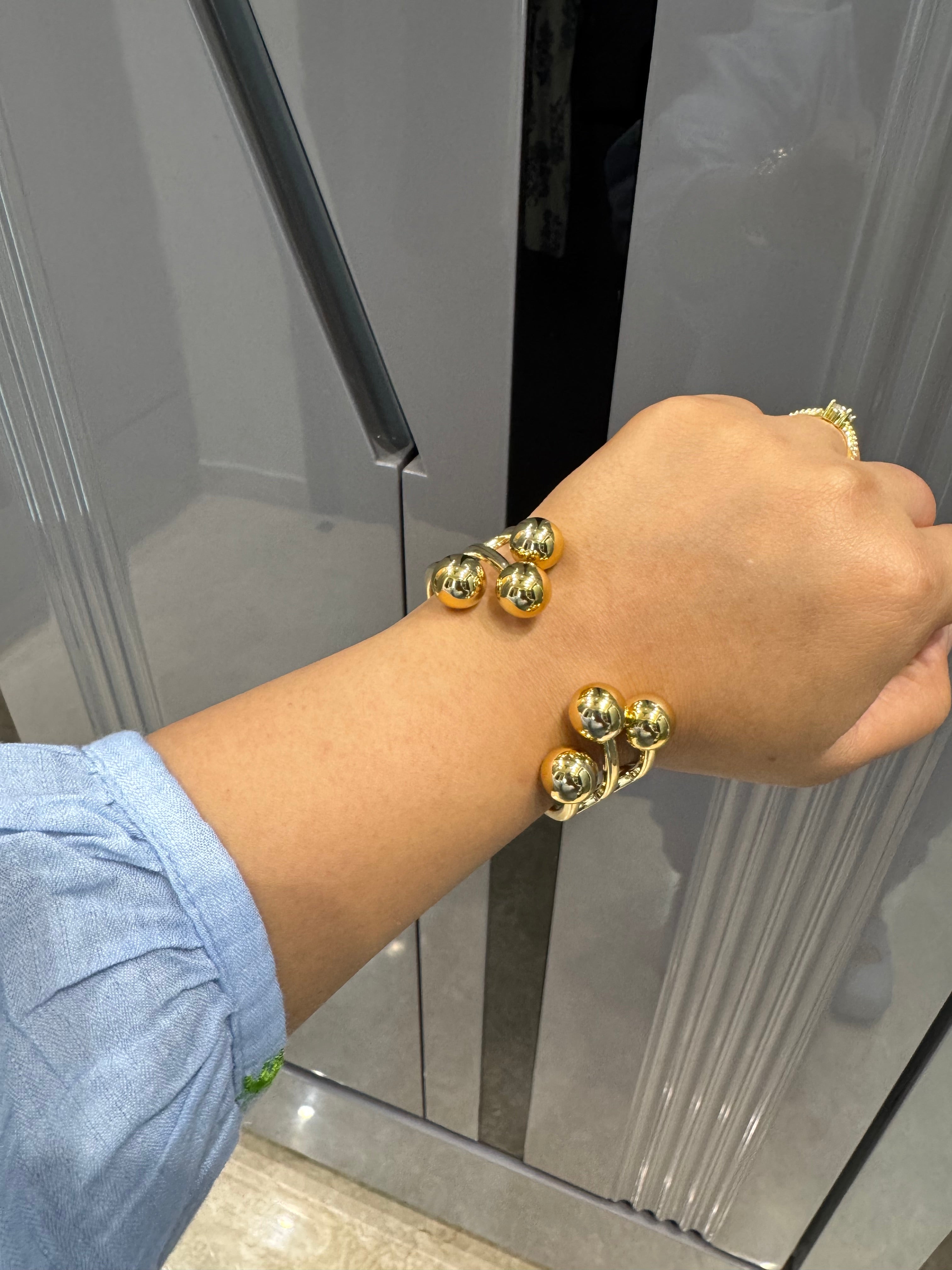 Trinity Gold Cuff