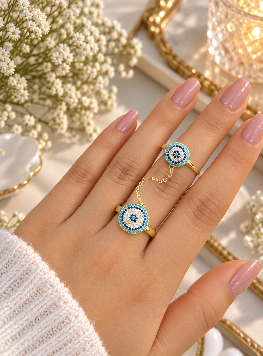 Blue Aura Ring