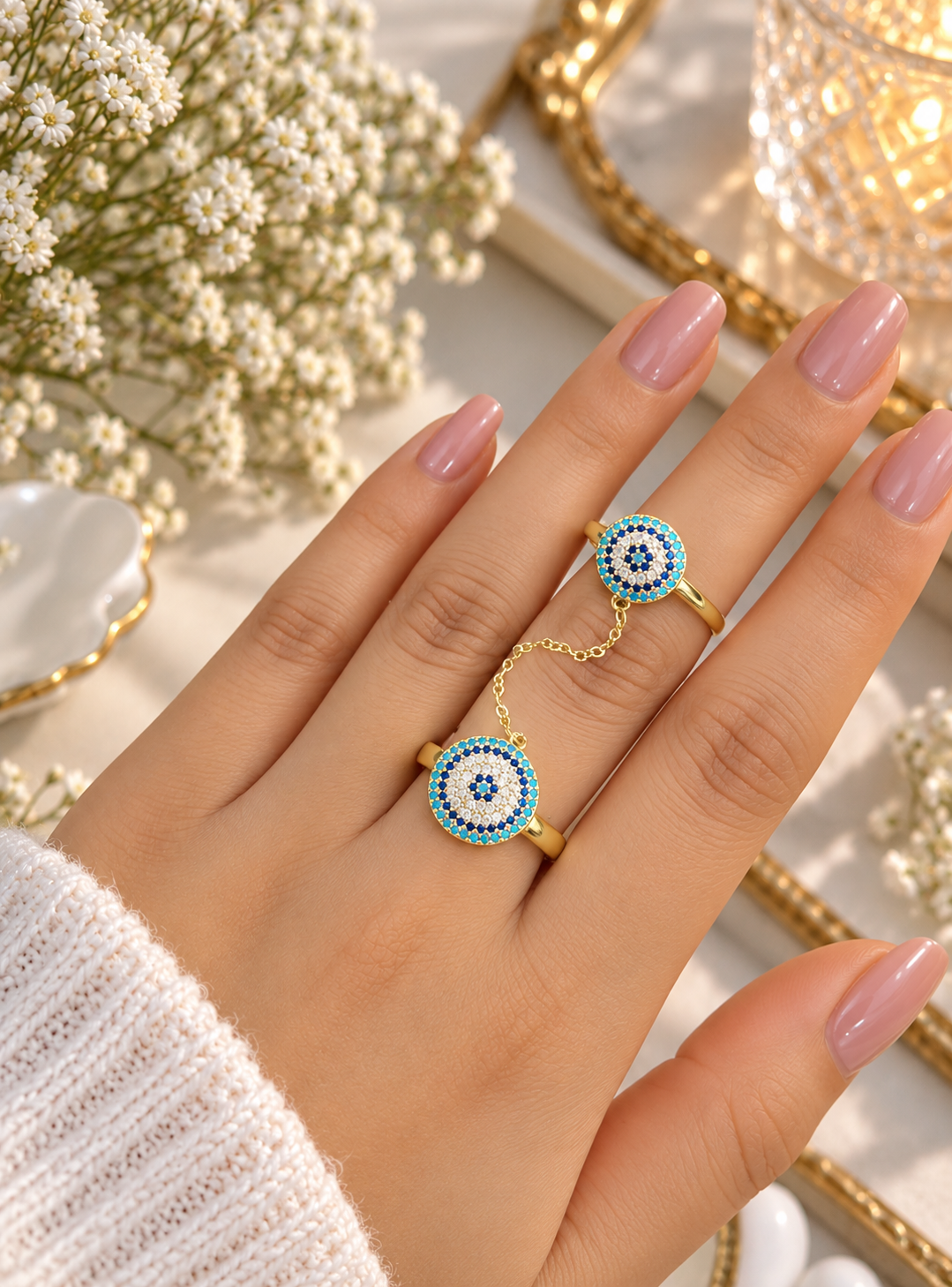 Blue Aura Ring