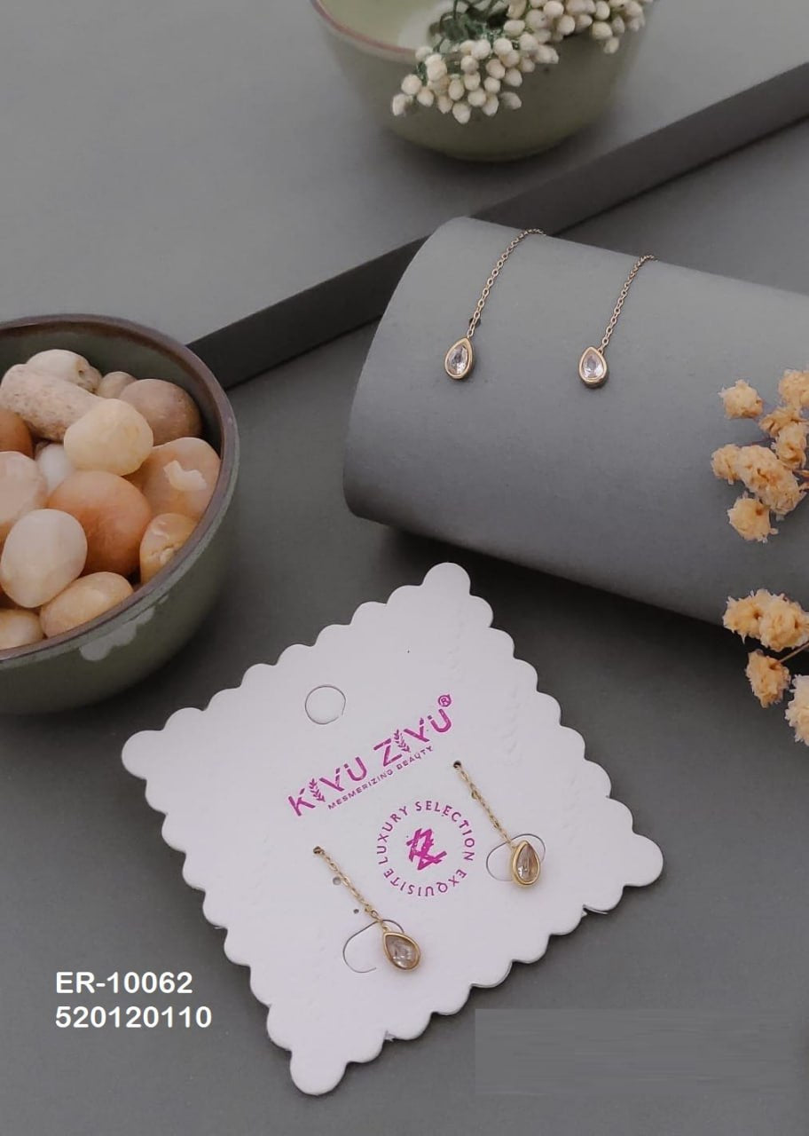 Sui Dhaga Teardrops Earring