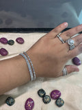 Zircona Tennis Bracelet