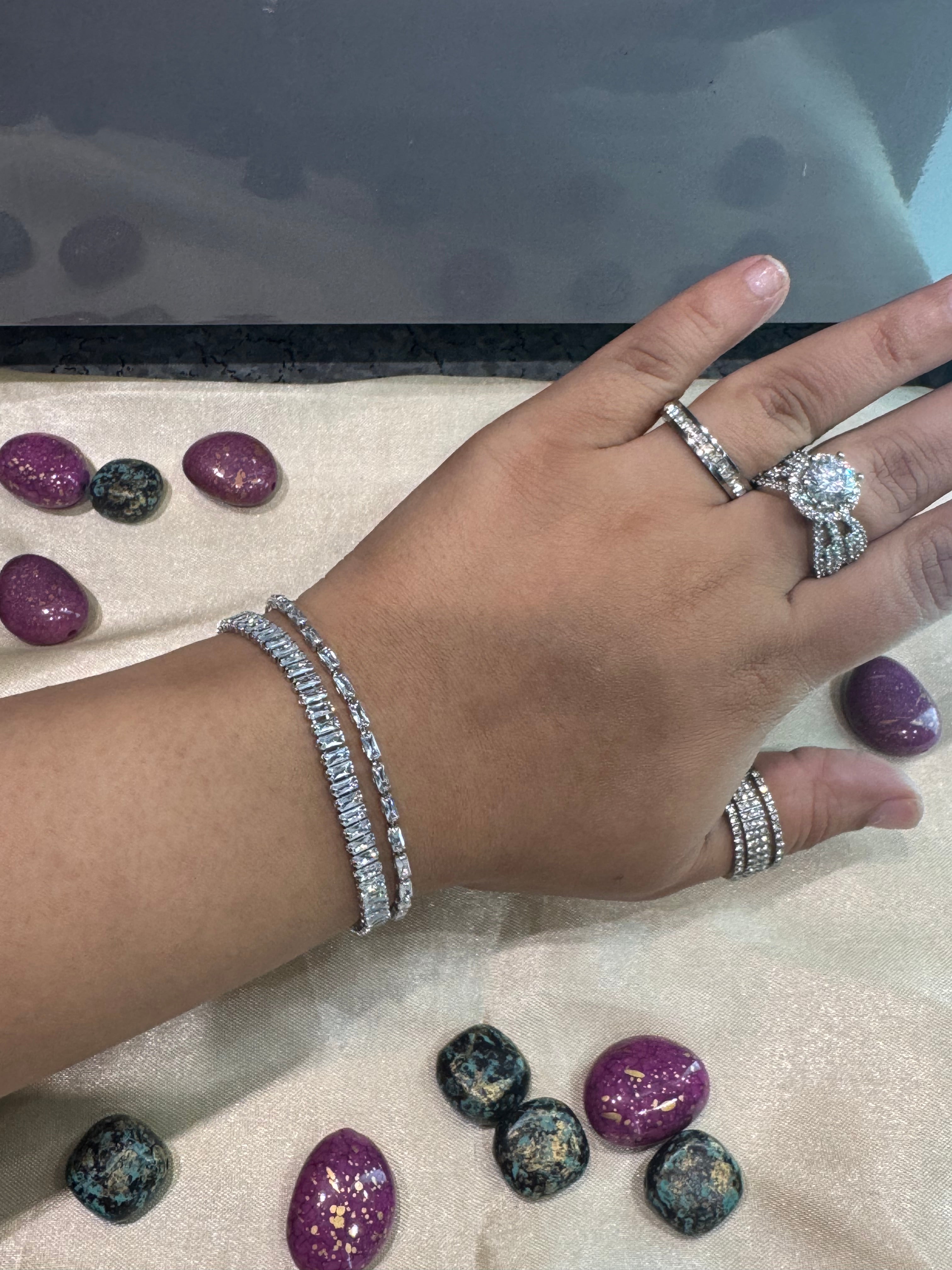 Zircona Tennis Bracelet