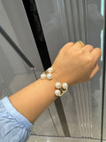 Pearl Trinity Cuff