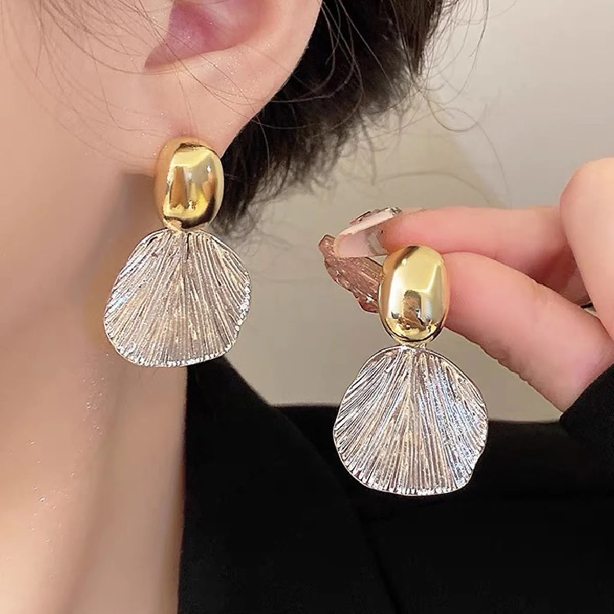 Metallic Earrings