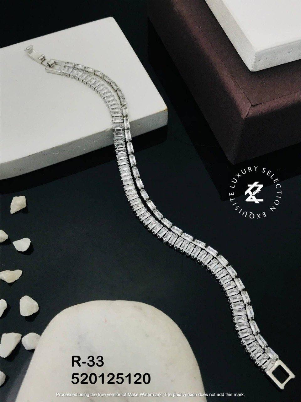 Zircona Tennis Bracelet