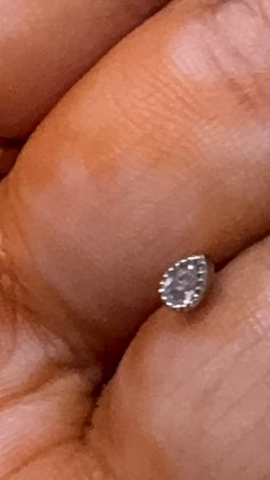 Nose Pins Silver Base