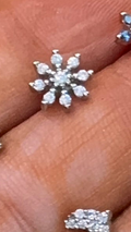 Nose Pins Silver Base