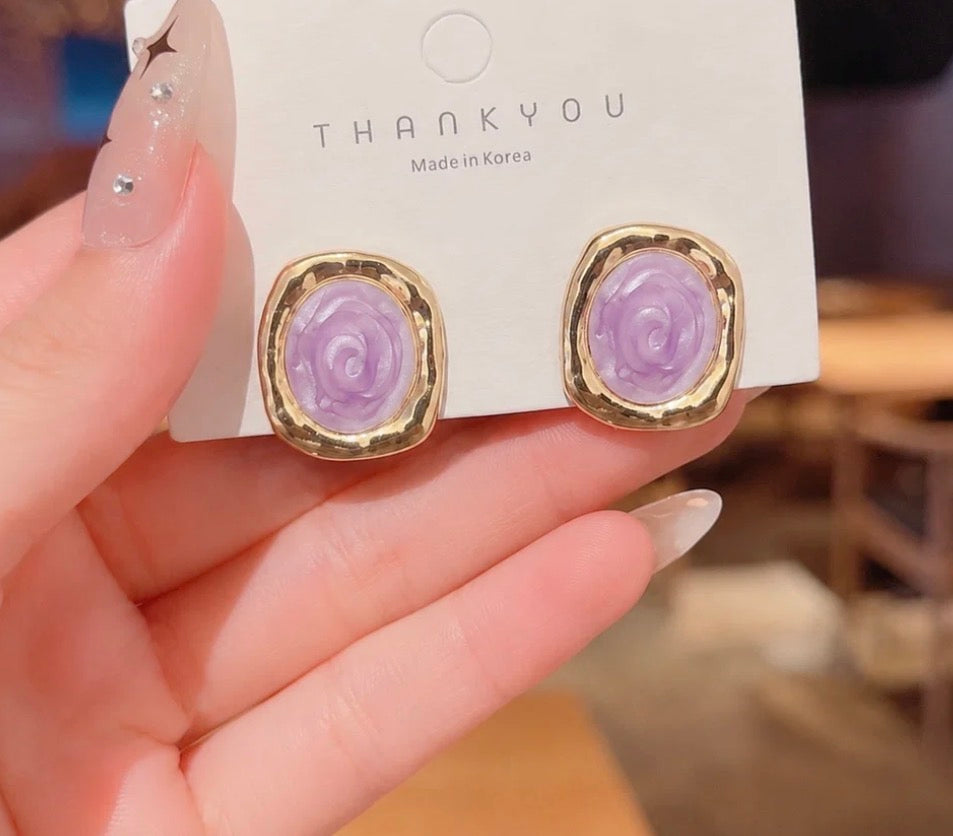 Marble Enamel Studs