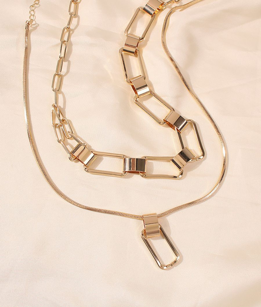 Set of 2 Statement Neck Chain