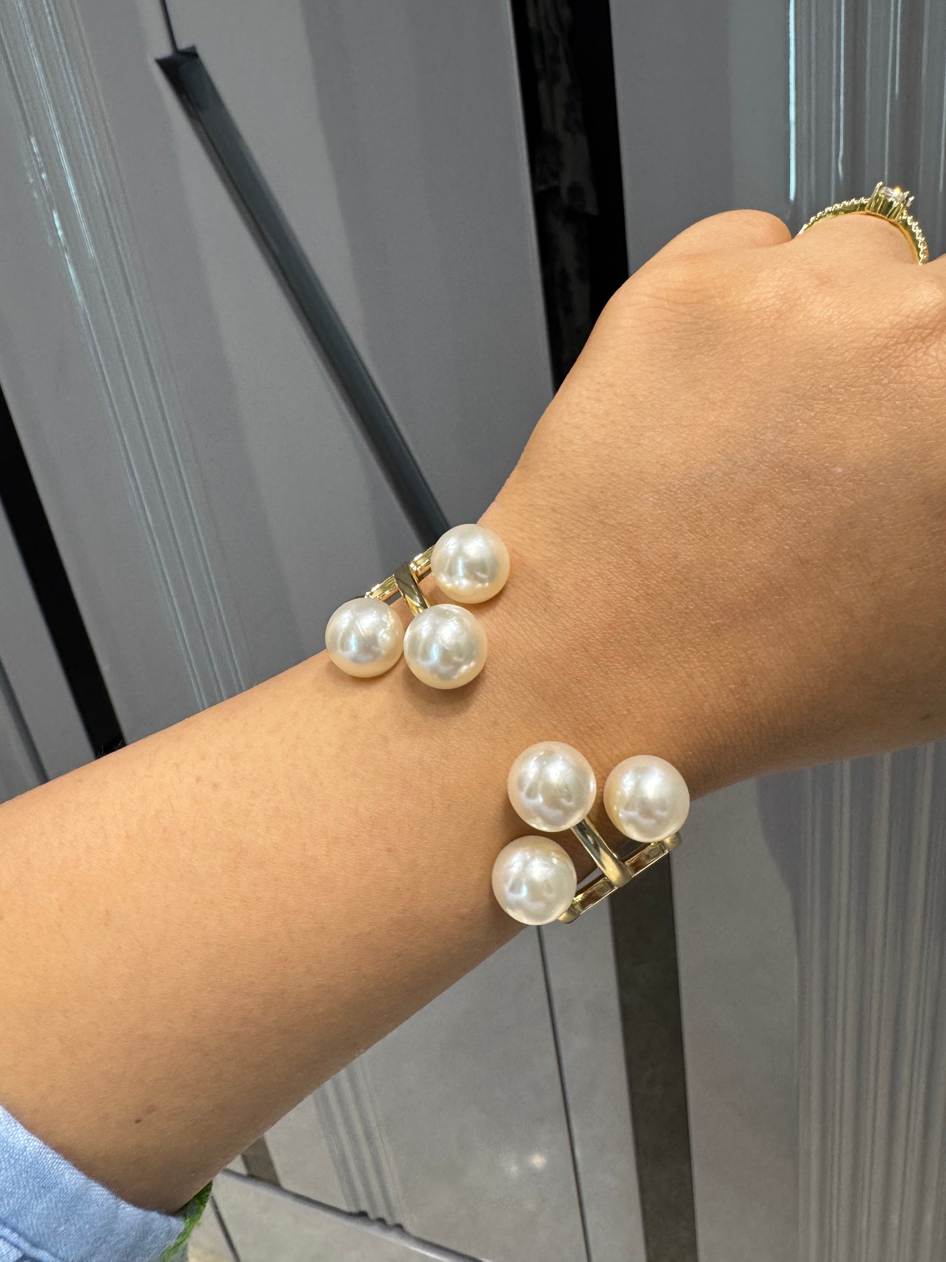 Pearl Trinity Cuff