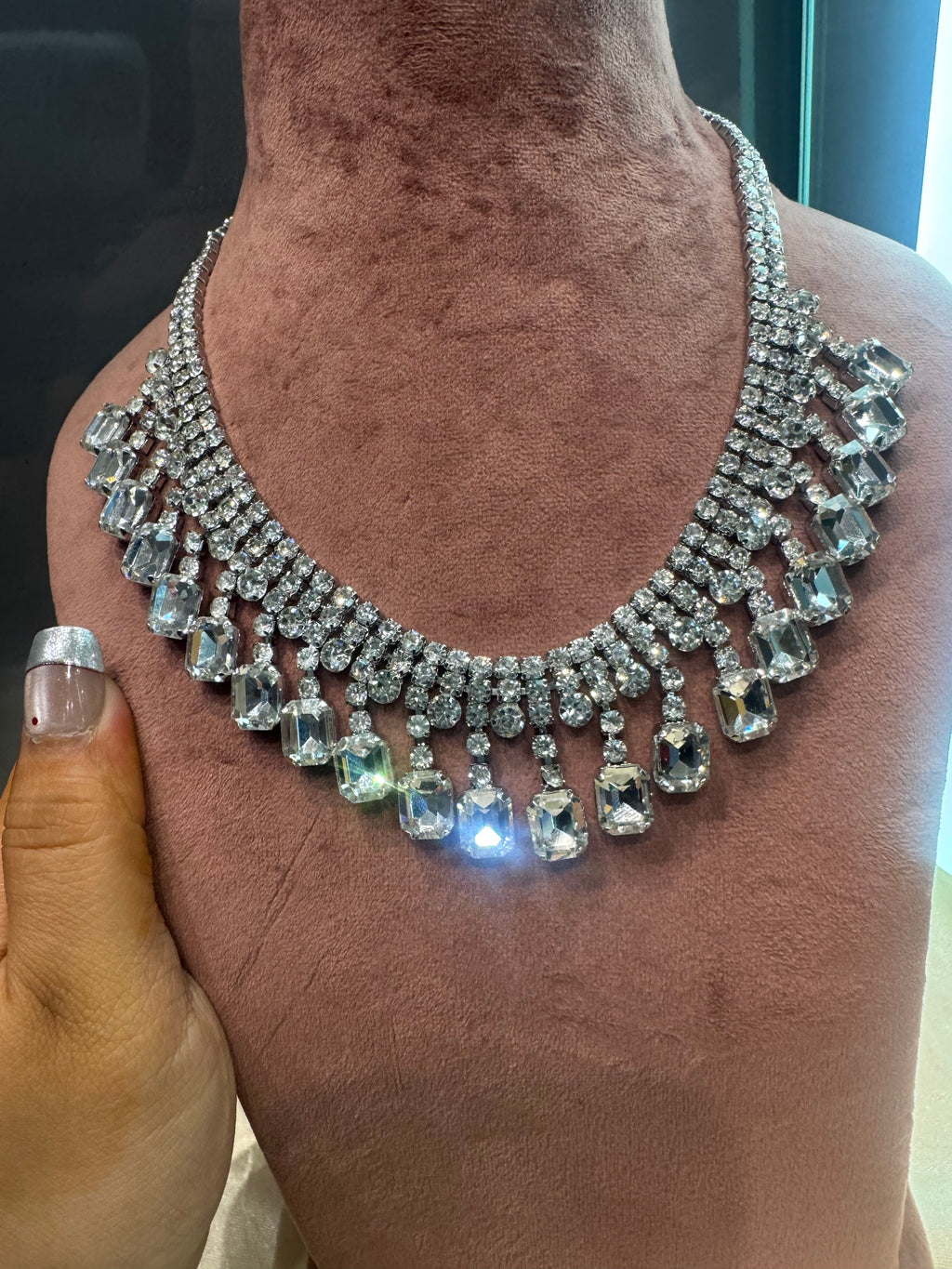 Crystal Majesté Party Necklace
