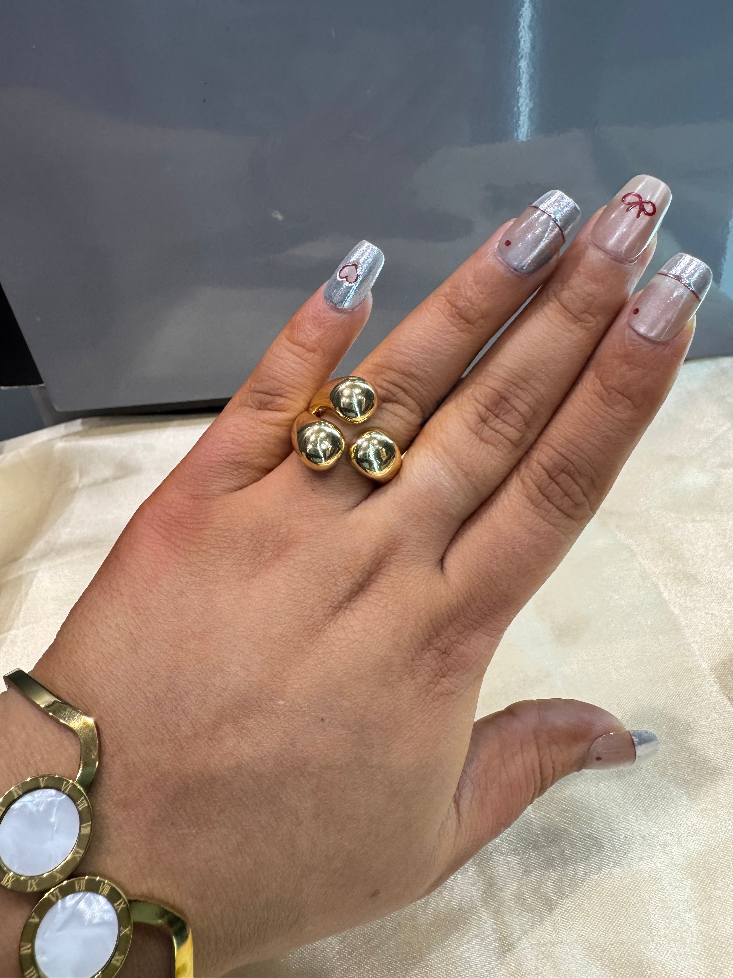 Trinity Pearl Ring